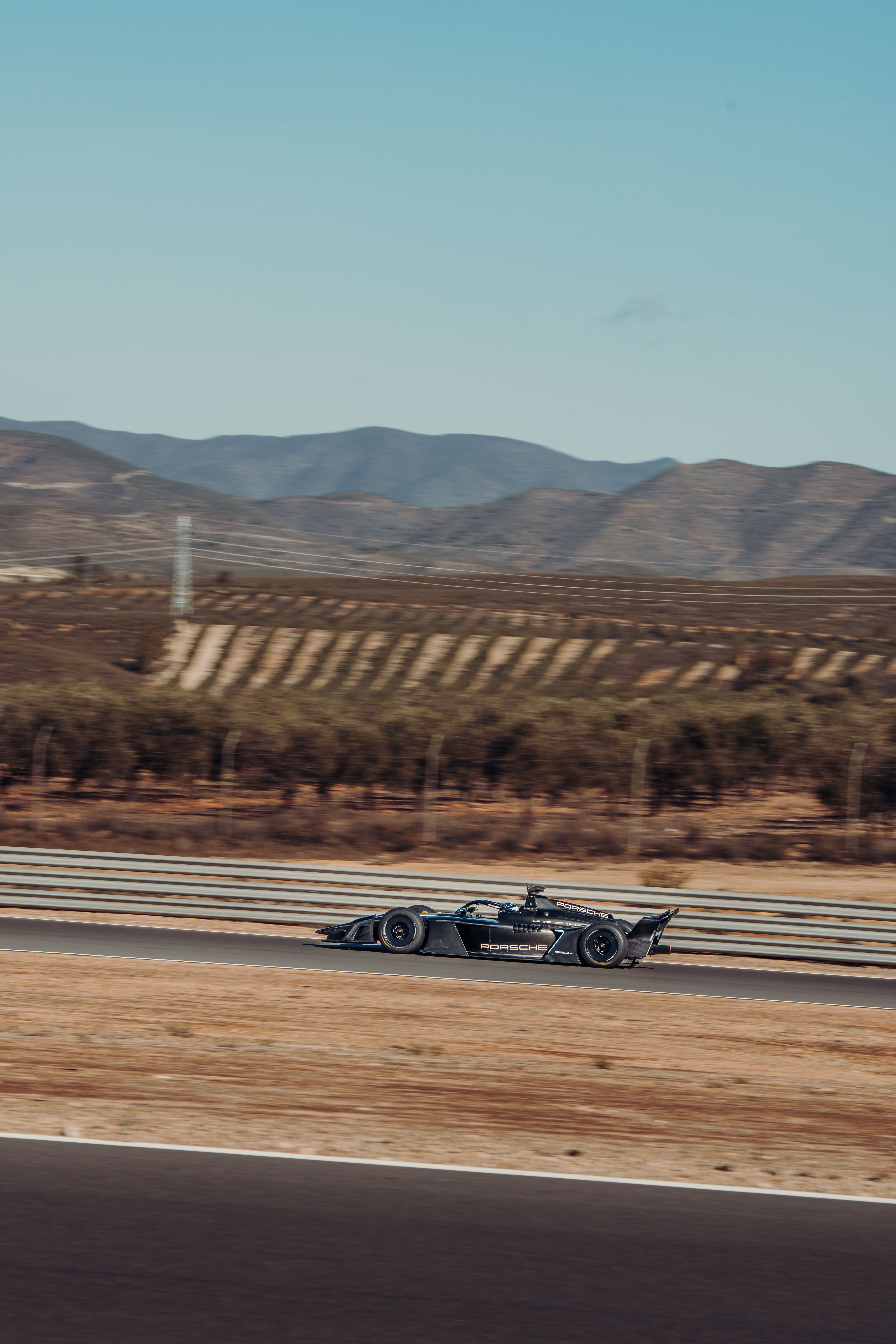 Porsche Formula E GEN4 Testing