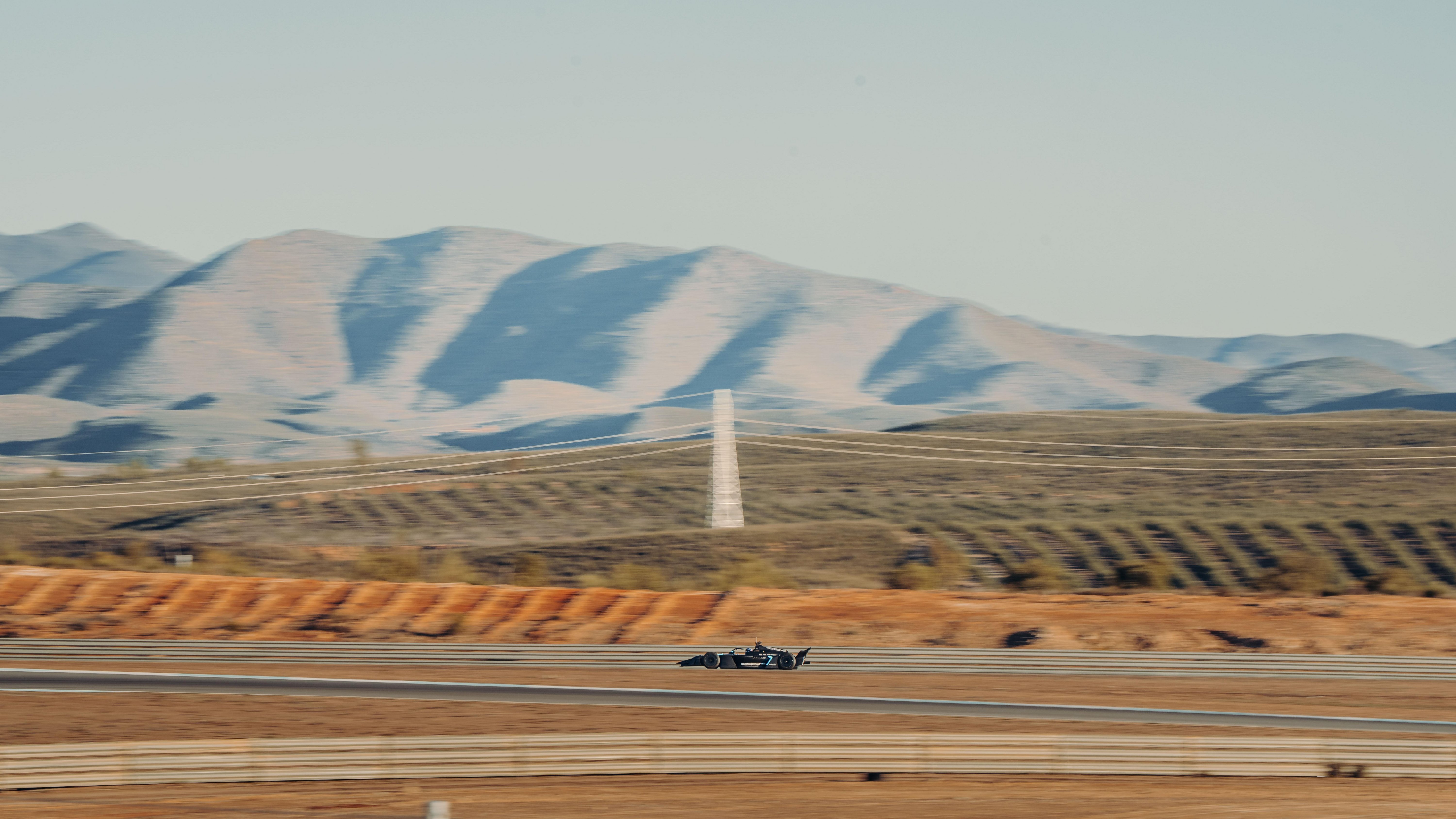 Porsche Formula E GEN4 Testing