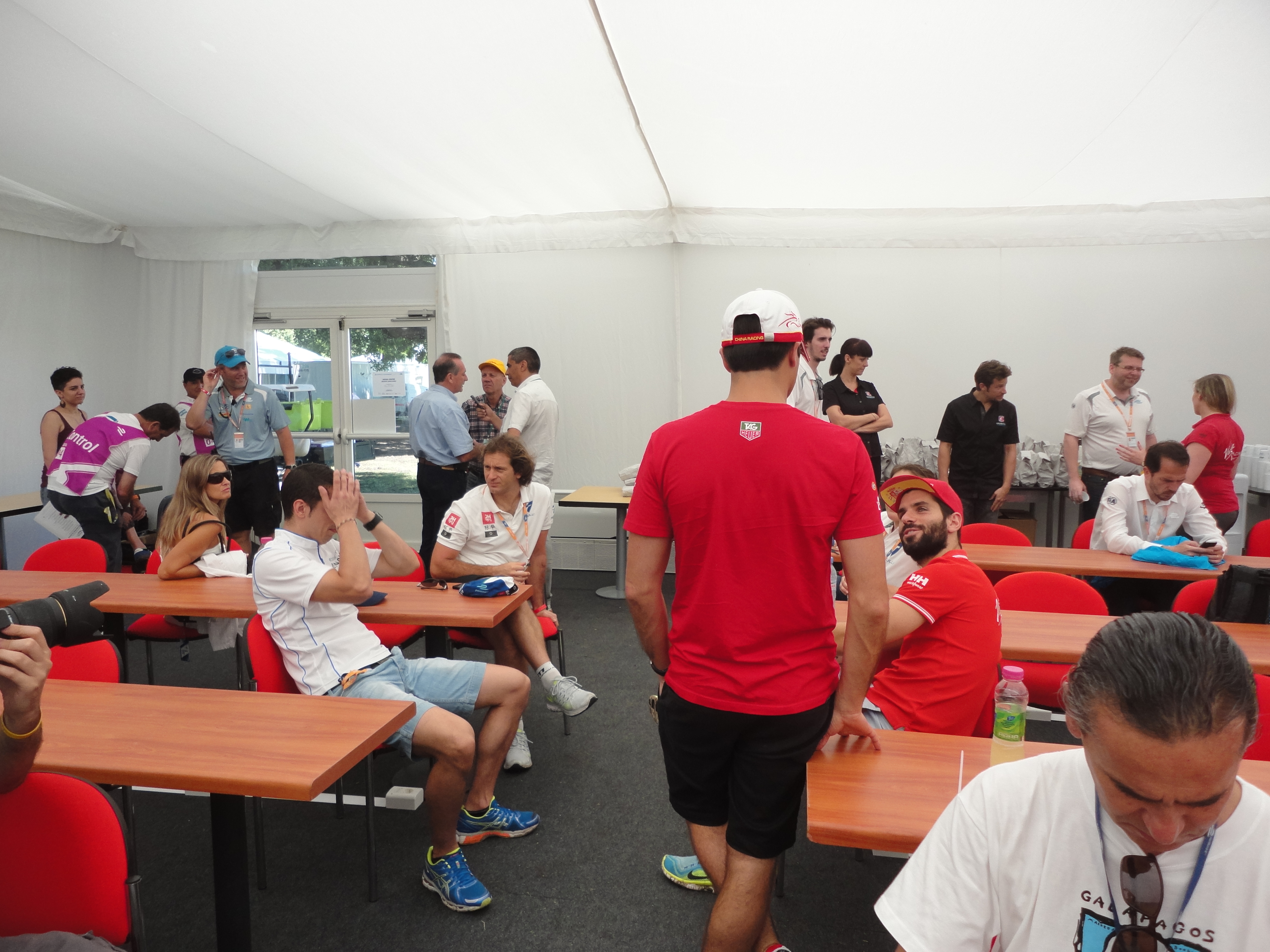 Sala de prensa Formula E