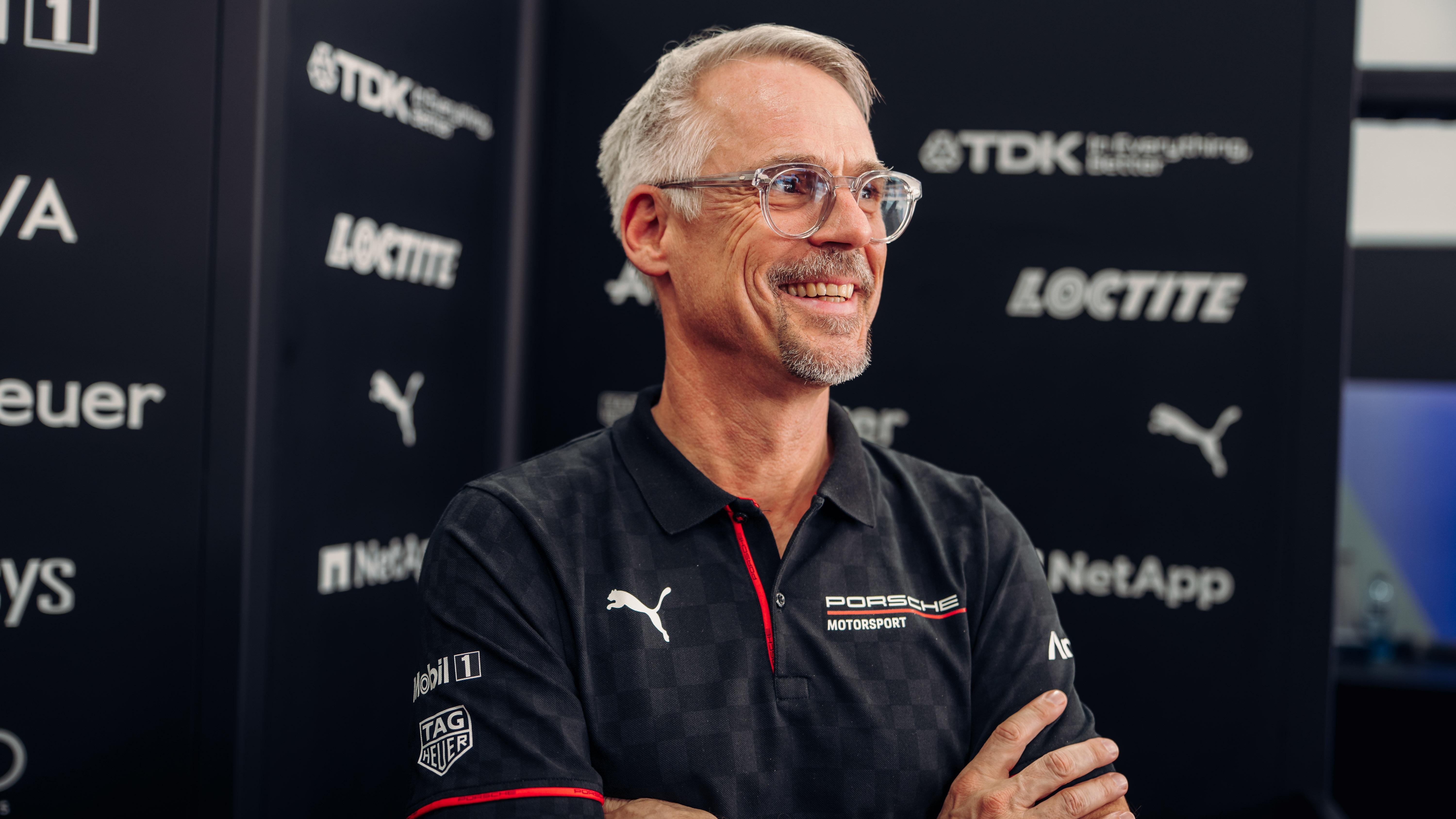 Thomas Laudenbach, Vice President Porsche Motorsport, Berlin E-Prix, ABB FIA Formula E World Championship (Fotos: Porsche AG)