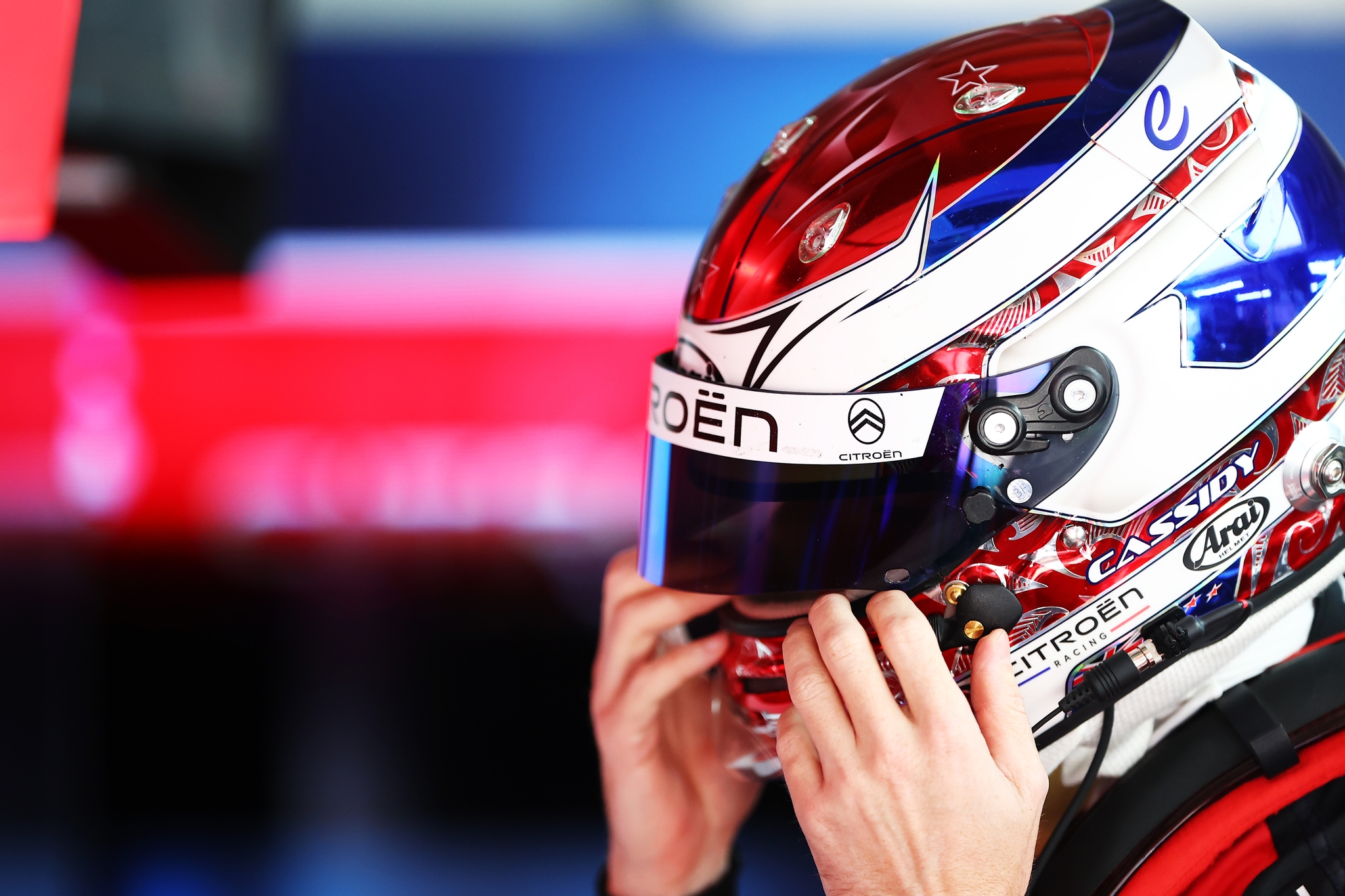MONTE-CARLO, MÓNACO - 16 DE MAYO: Nick Cassidy de Nueva Zelanda and Citroen Racing prepares to drive