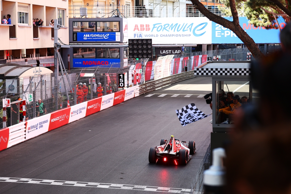 Monaco E-Prix Fórmula E acción en pista