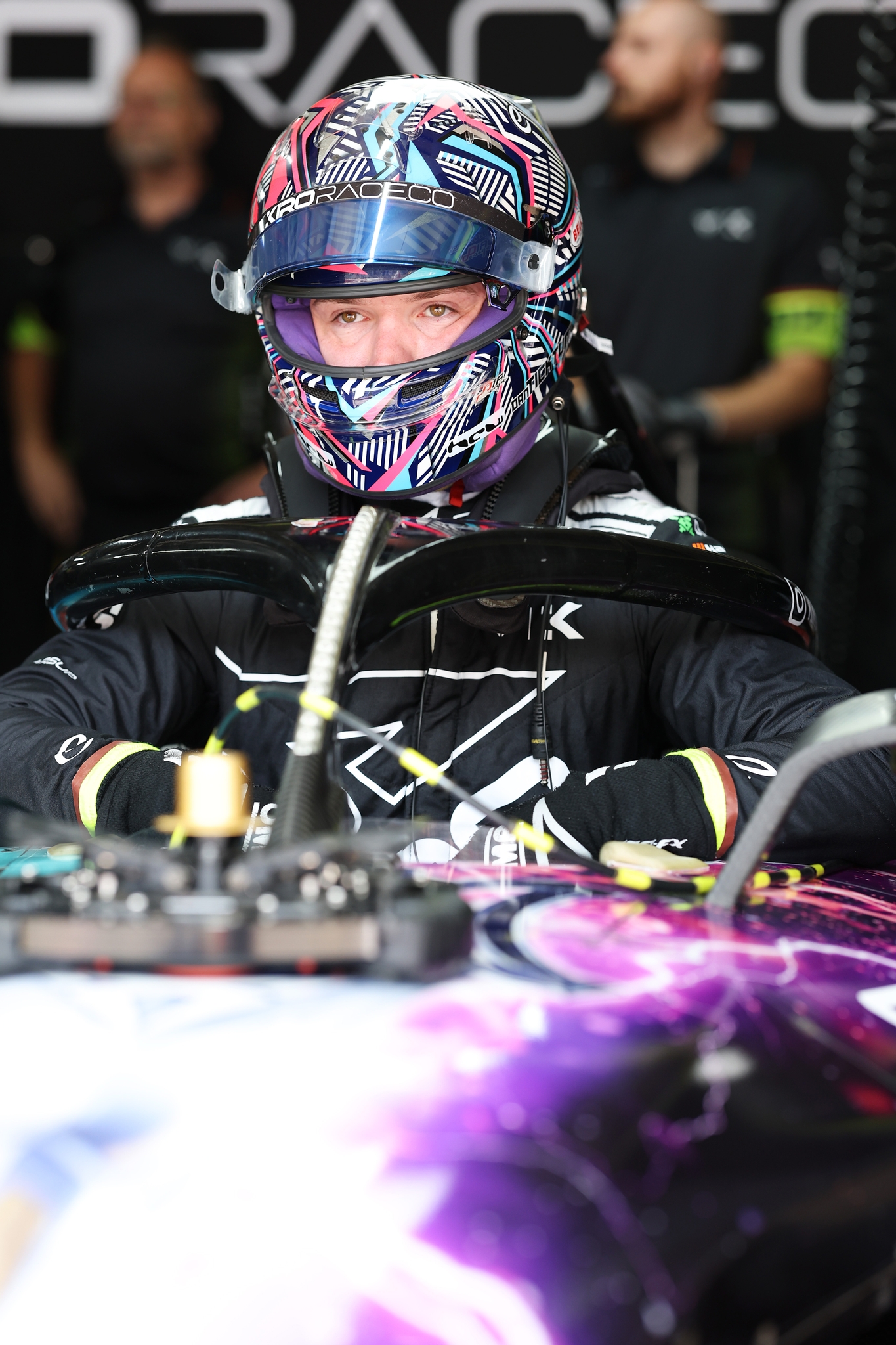 MONTE-CARLO, MONACO - 17 DE MAYO: David Coulthard pilota el GEN4 en pista durante la sesión de entre