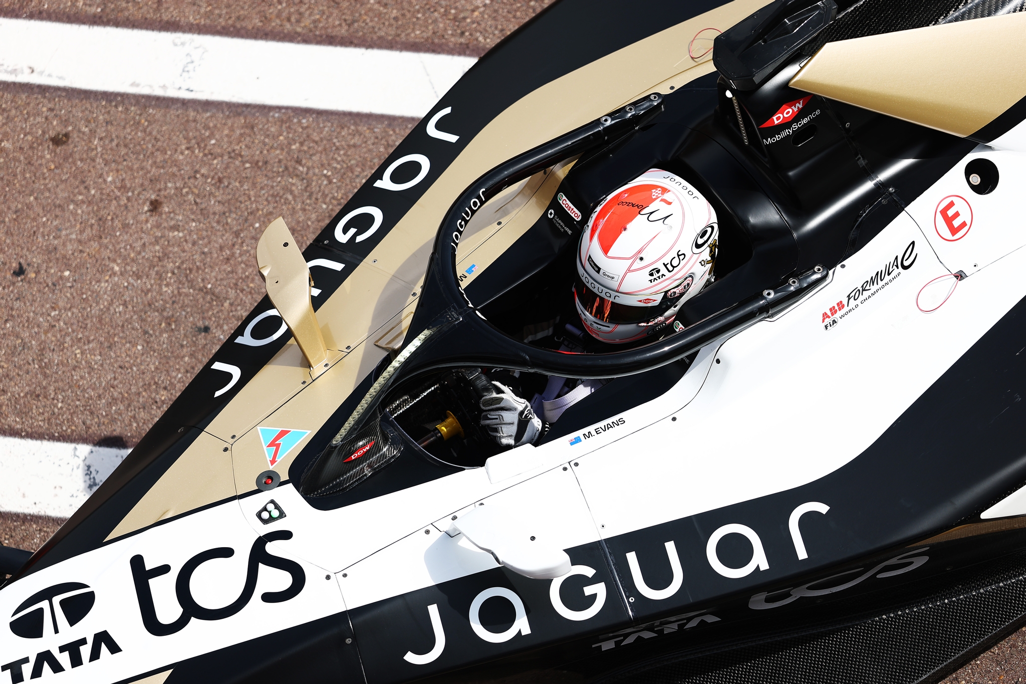 MONTE-CARLO, MONACO - 17 DE MAYO: David Coulthard pilota el GEN4 en pista durante la sesión de entre