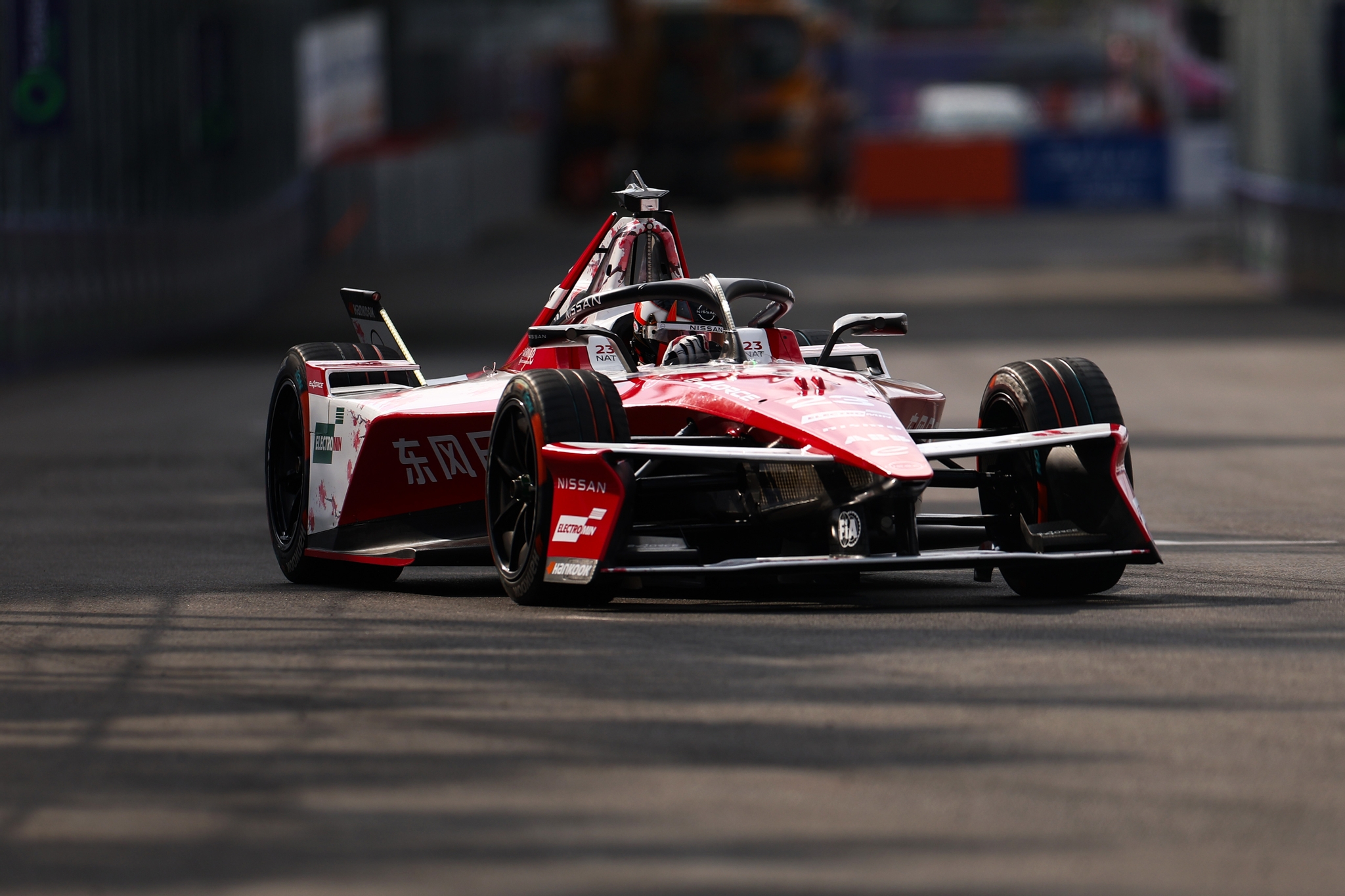 Norman Nato de Francia pilotando el (23) Nissan Formula E Team Nissan e-