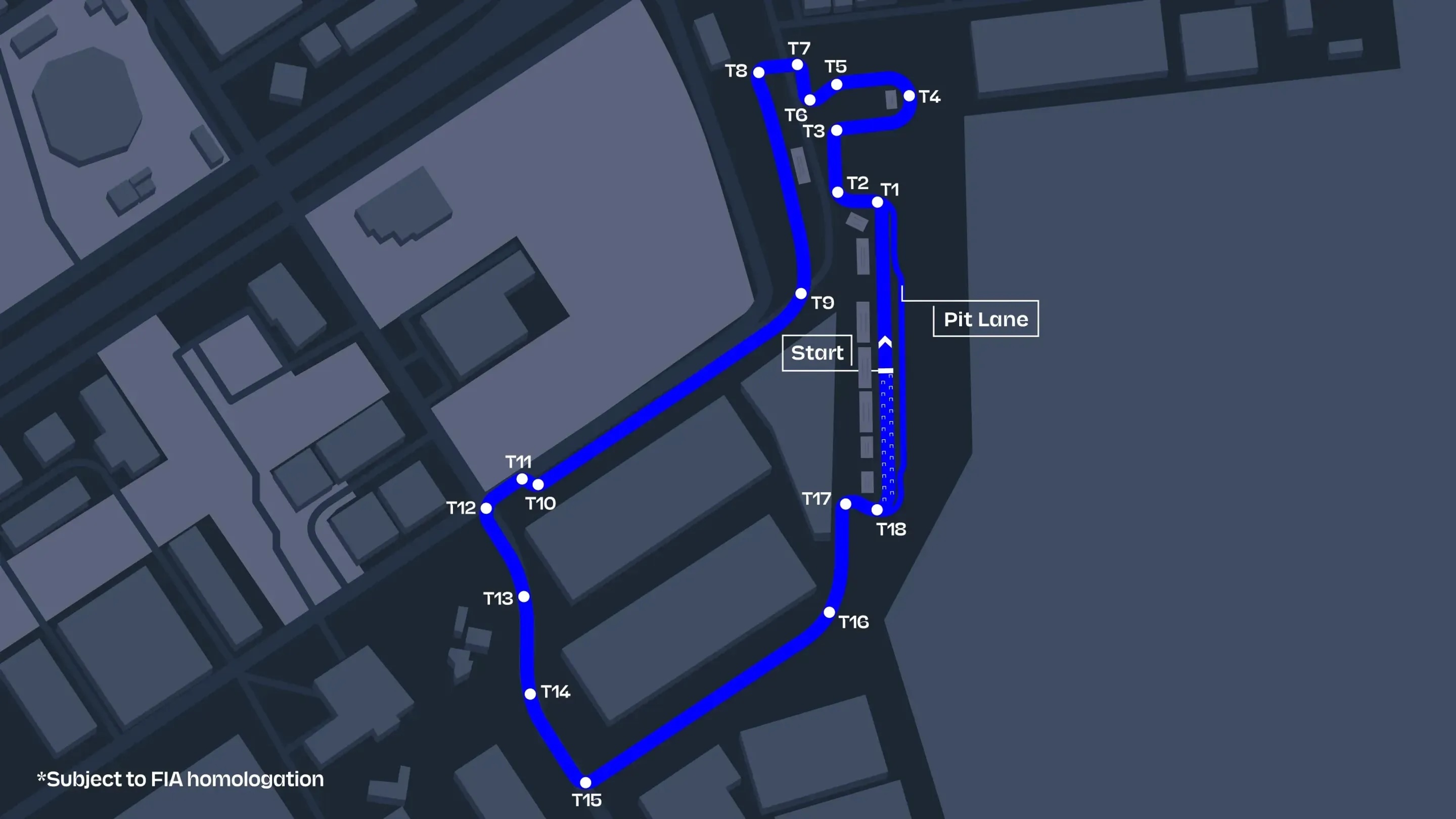 Tokyo E-Prix Track